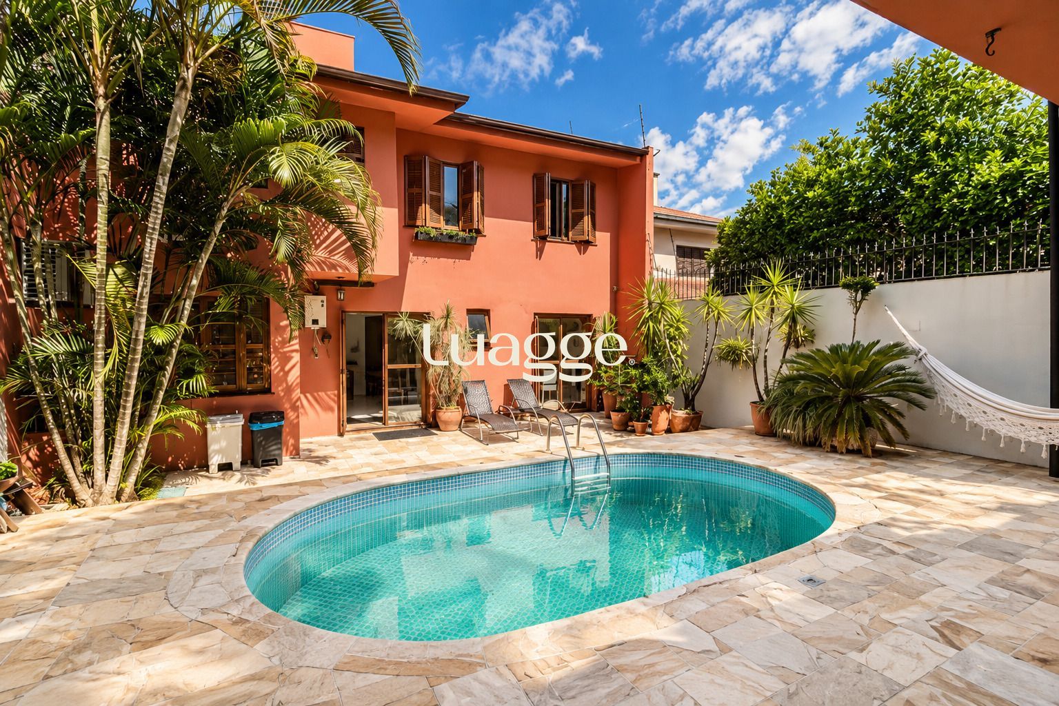 Casa mobiliada com piscina e espaço gourmet no Cristo Redentor