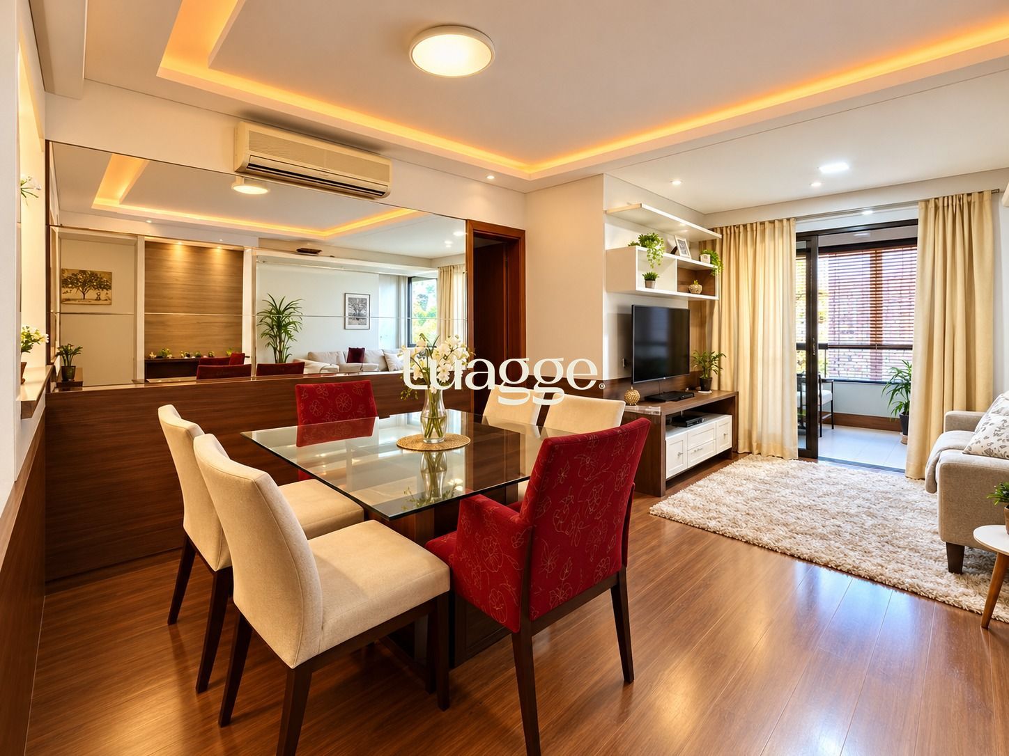 Apartamento 3 dormitórios, 97 m², andar alto, vista perene, Jardim Lindóia