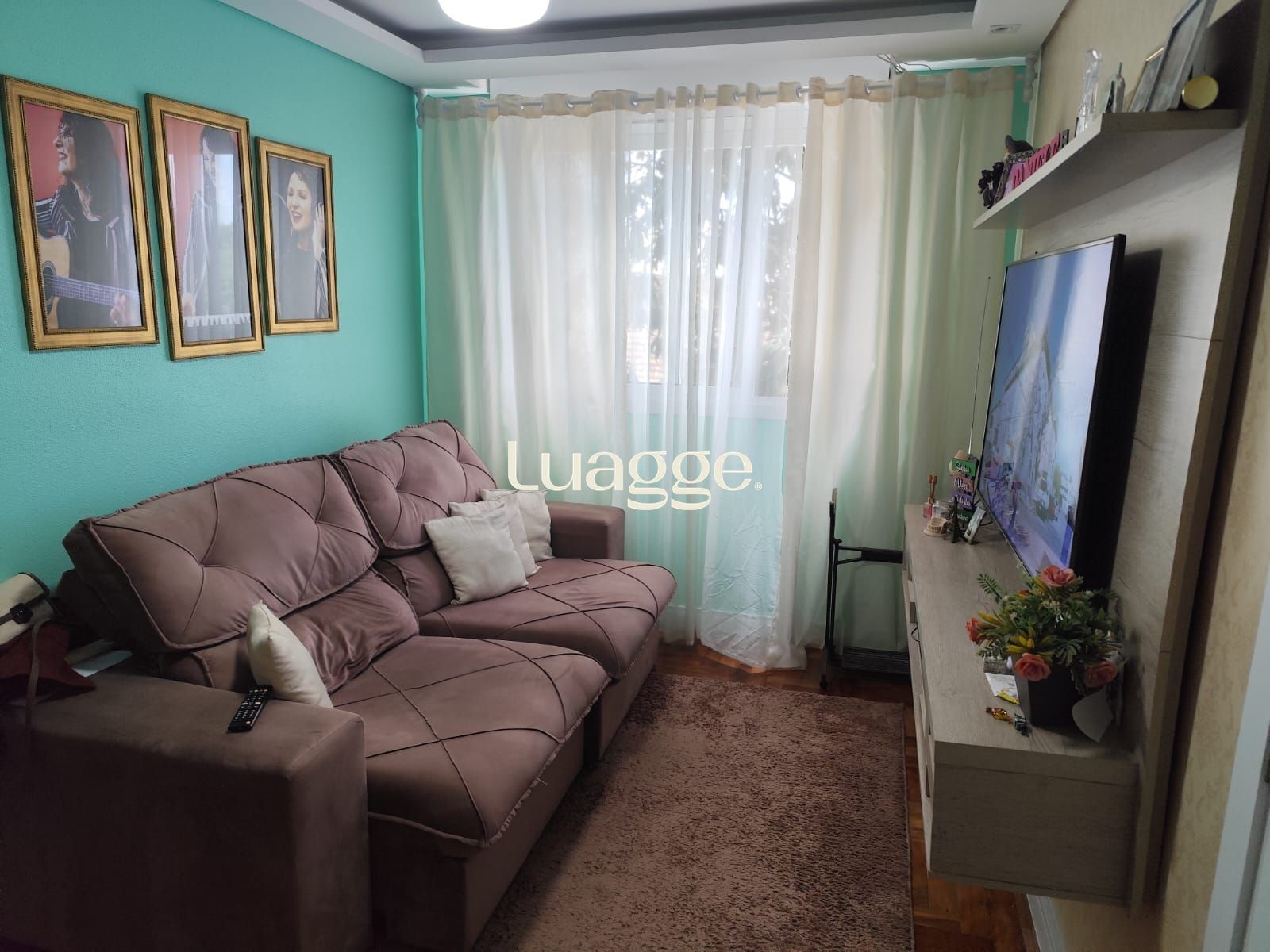 Aparatmento mobiliado 2 dorm com vaga, 2° andar Zeferino Dias, Sarandi