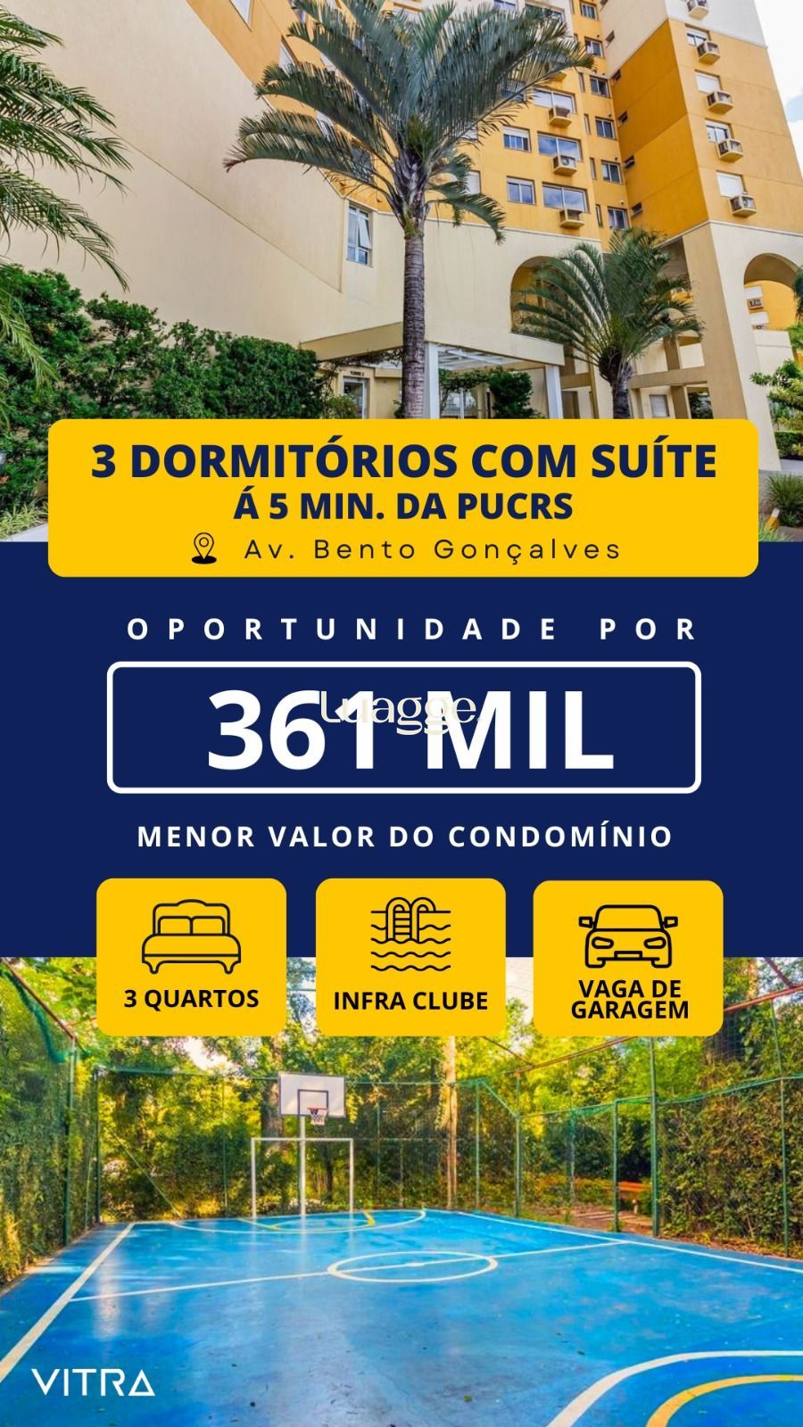 Apartamento, 3 quartos, 66 m² - Foto 3