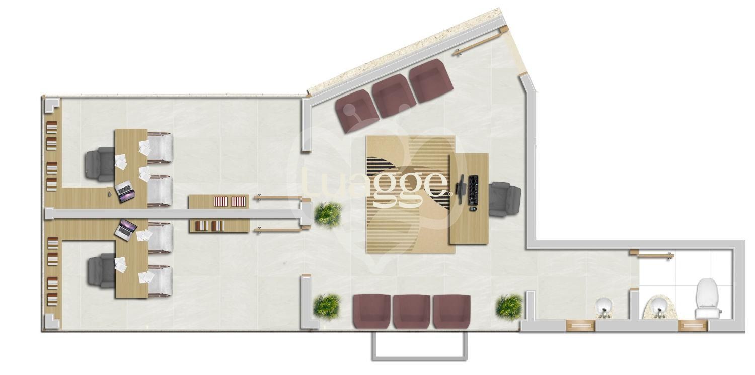 Conjunto Comercial-Sala à venda com 1 quarto, 27m² - Foto 8