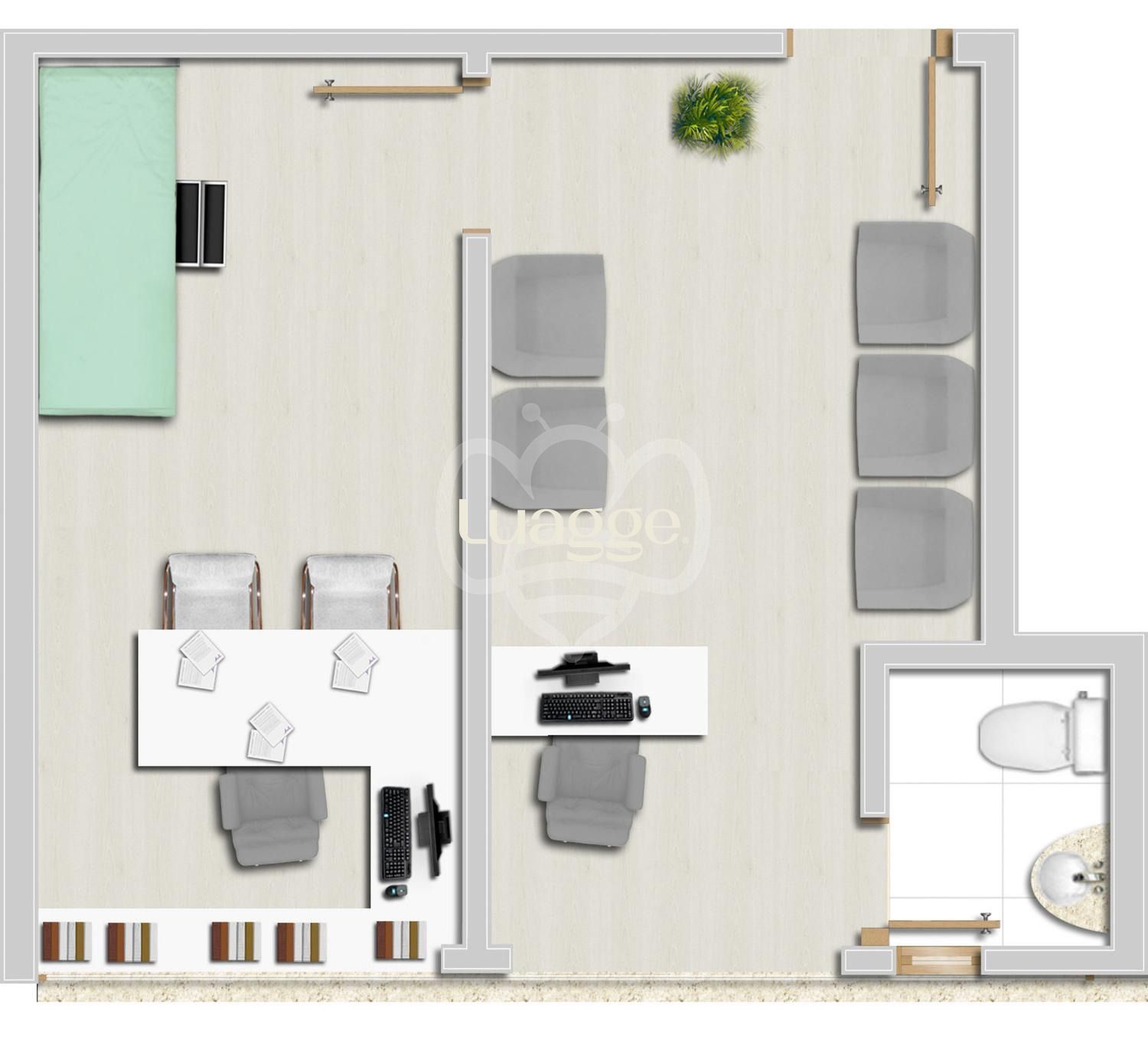 Conjunto Comercial-Sala à venda com 1 quarto, 27m² - Foto 7