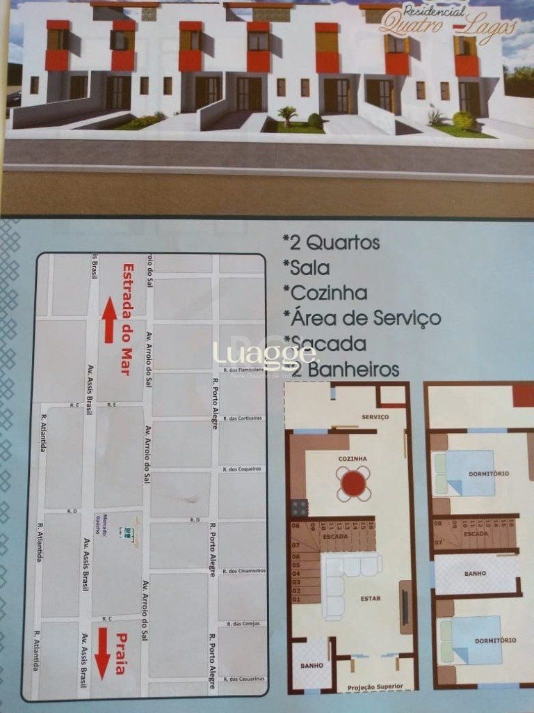 Casa, 2 quartos, 64 m² - Foto 3