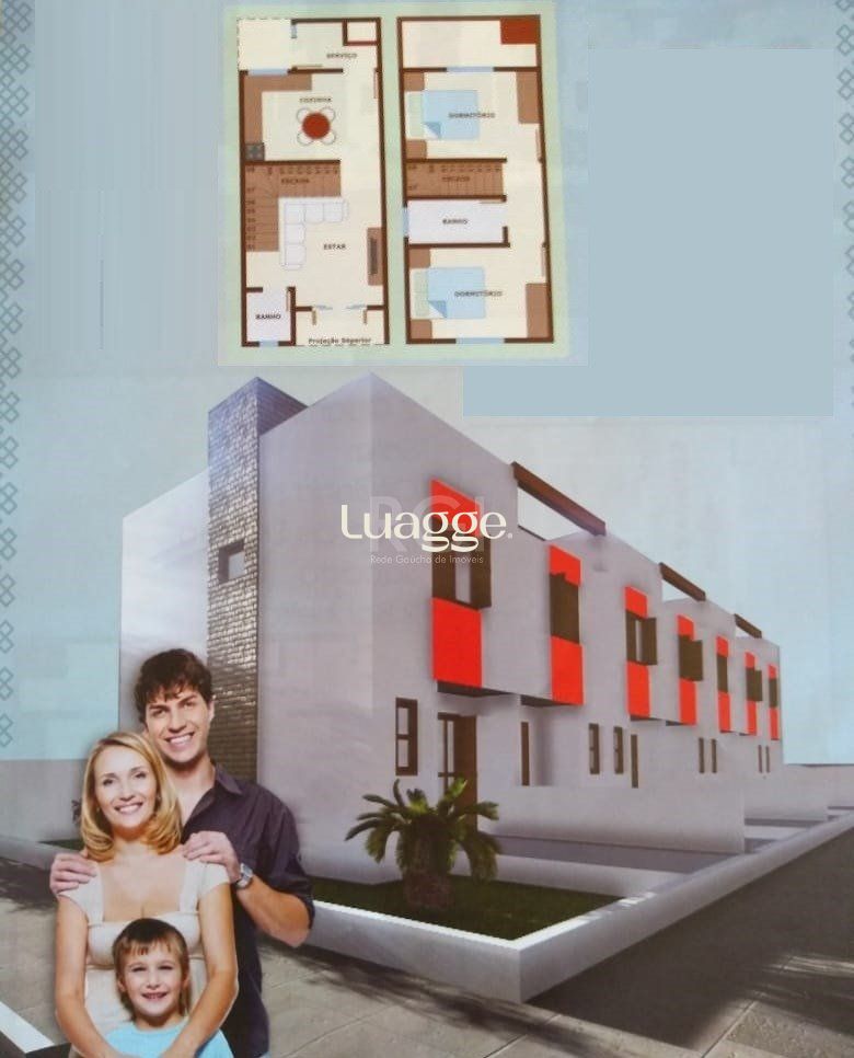 Casa, 2 quartos, 64 m² - Foto 1