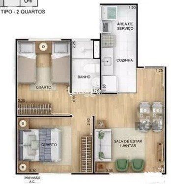 Apartamento, 1 quarto, 41 m² - Foto 13