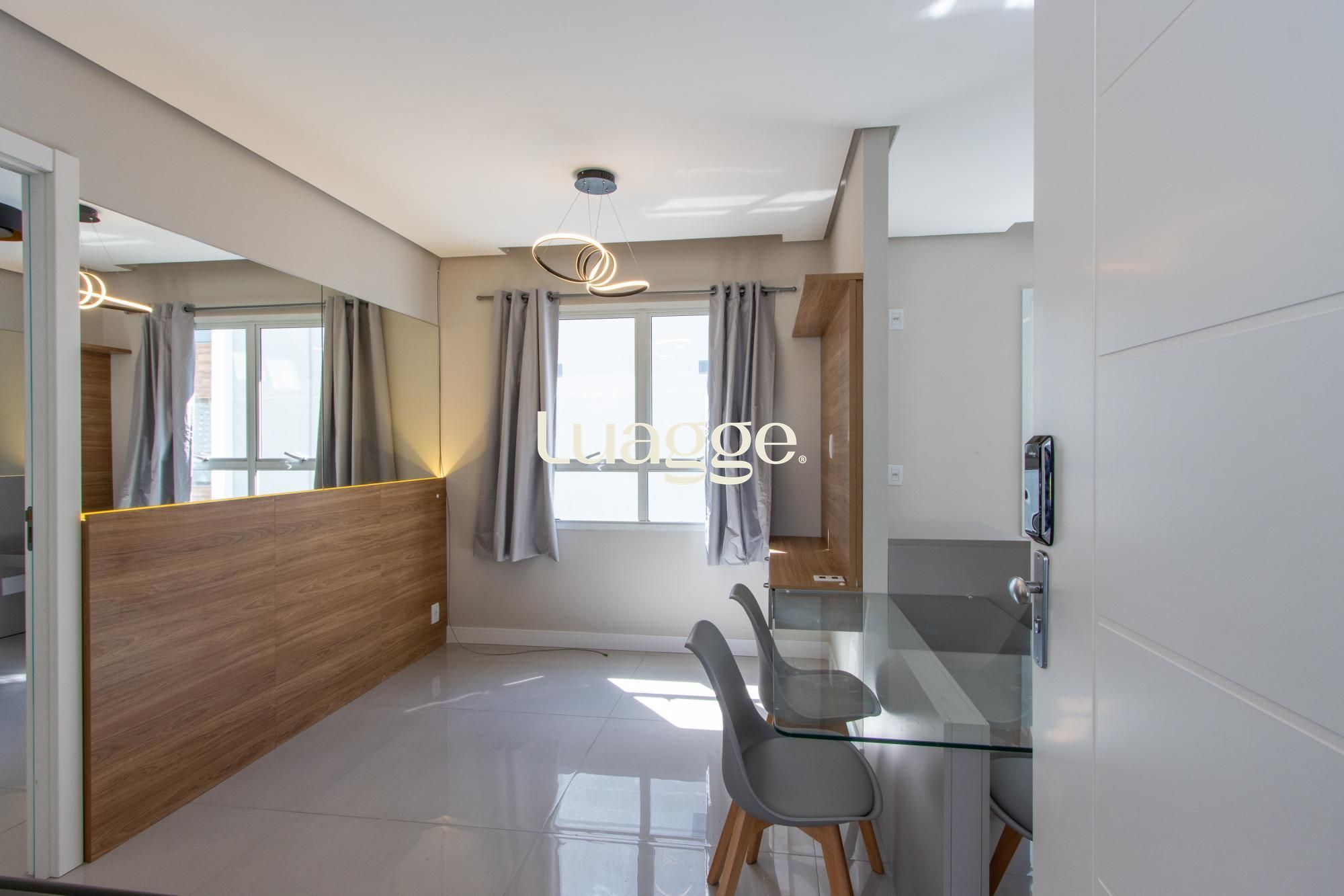 APARTAMENTO SEMIMOBILIADO PARA ALUGAR NO BAIRRO PASSO D'AREIA - 01 QUARTO - 01 VAGA