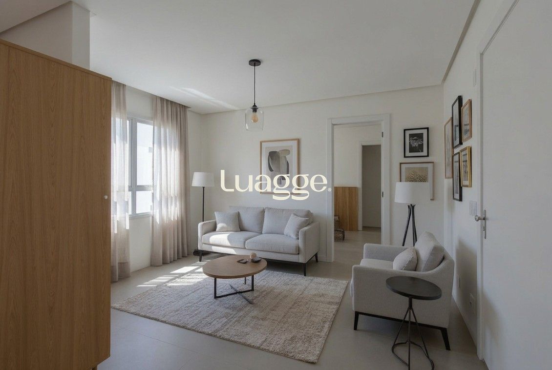 APARTAMENTO SEMIMOBILIADO PARA ALUGAR NO BAIRRO PASSO D'AREIA - 01 QUARTO/SUITE - 01 VAGA