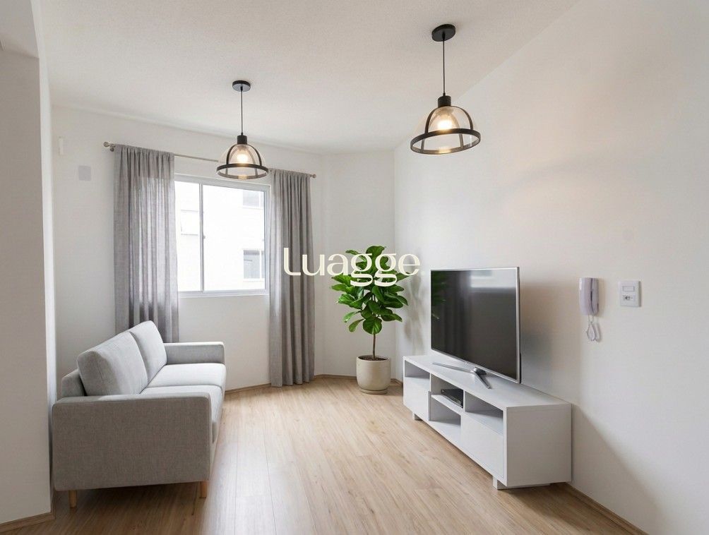 APARTAMENTO NOVO EM CONDOMINIO FECHADO PARA ALUGAR NO BAIRRO GUARUJA - 02 QUARTOS - 01 VAGA