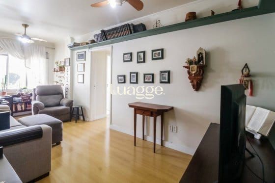 Apartamento de 2 quartos, 2 banheiros, elevador e garagem no bairro Higienópolis