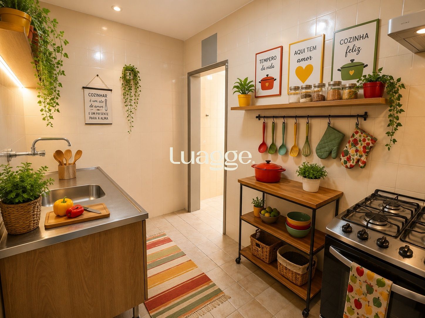 Sugestão de decoração por IA - Projetos e mobílias NÃO inclusas