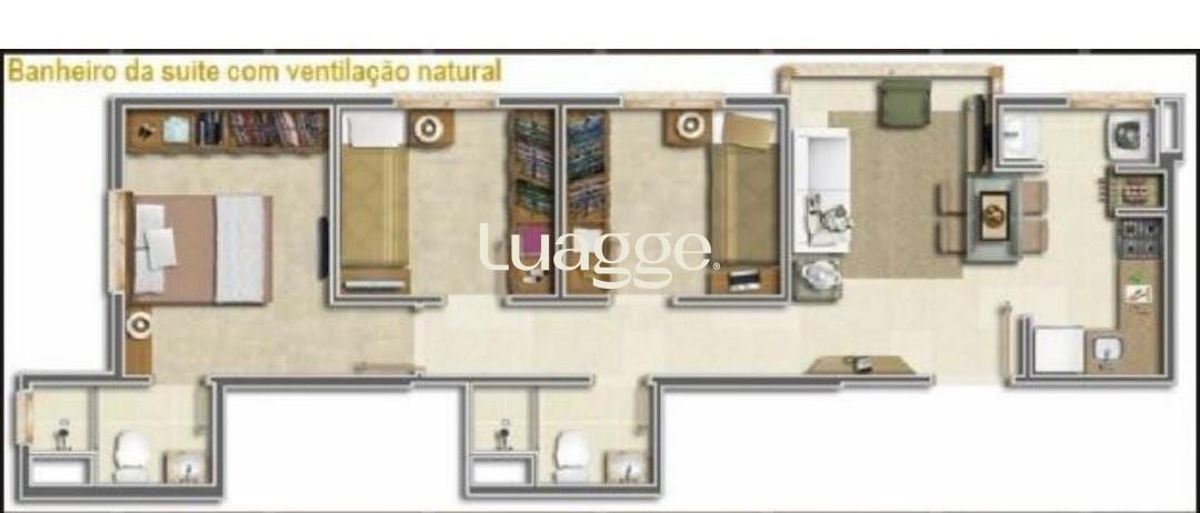 Apartamento à venda com 3 quartos, 59m² - Foto 14