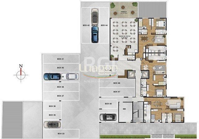 Apartamento à venda com 2 quartos, 68m² - Foto 4