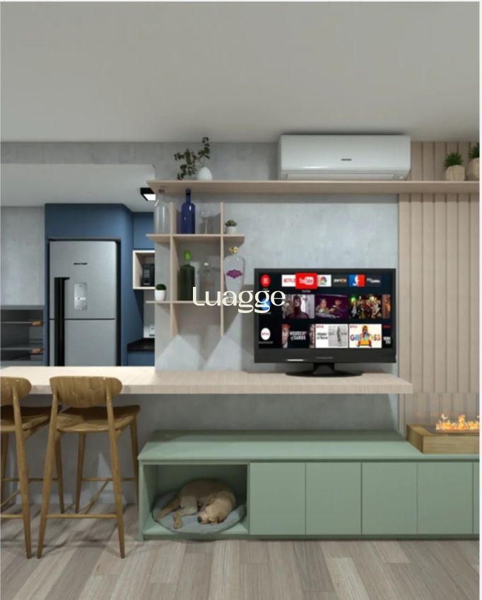 Apartamento de 2 Dormitórios com Vaga e Lazer Completo a 5min do Iguatemi