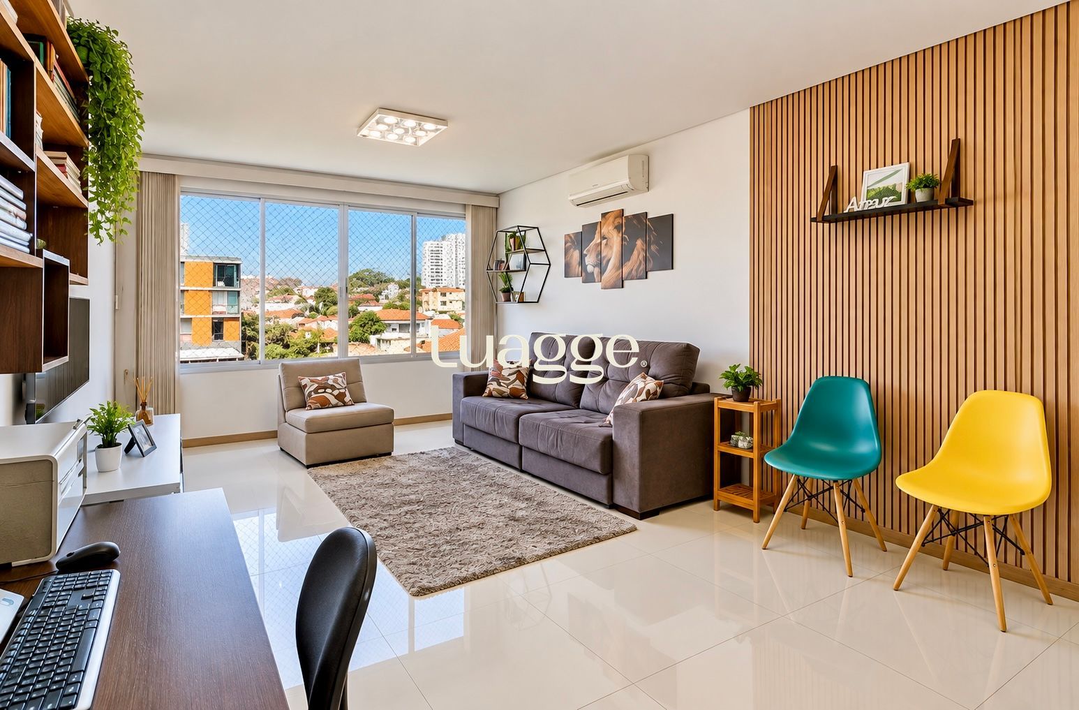 Apartamento semimobiliado 2 quartos suite 2 vagas Jardim Lindóia Porto Alegre