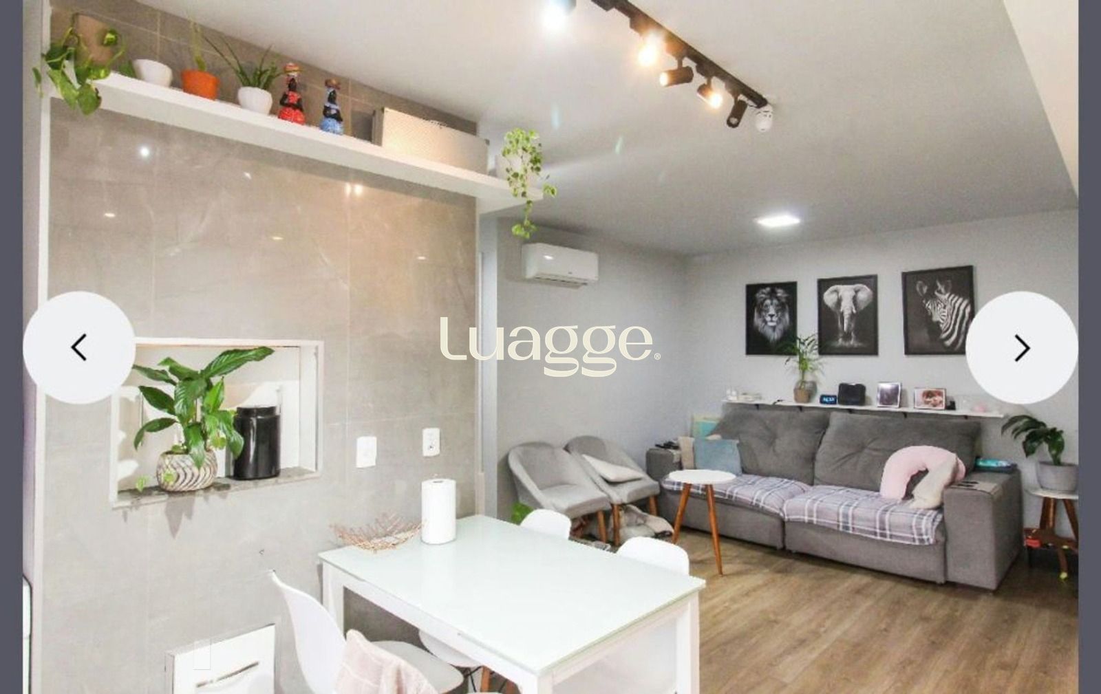 Apartamento de dois dormitórios e 1 vaga de garagem em Canoas.