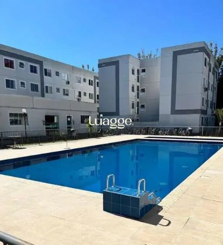 Apartamento novo, 2 quartos, cozinha, banheiro, garagem, piscina, salão de festas, transporte publico