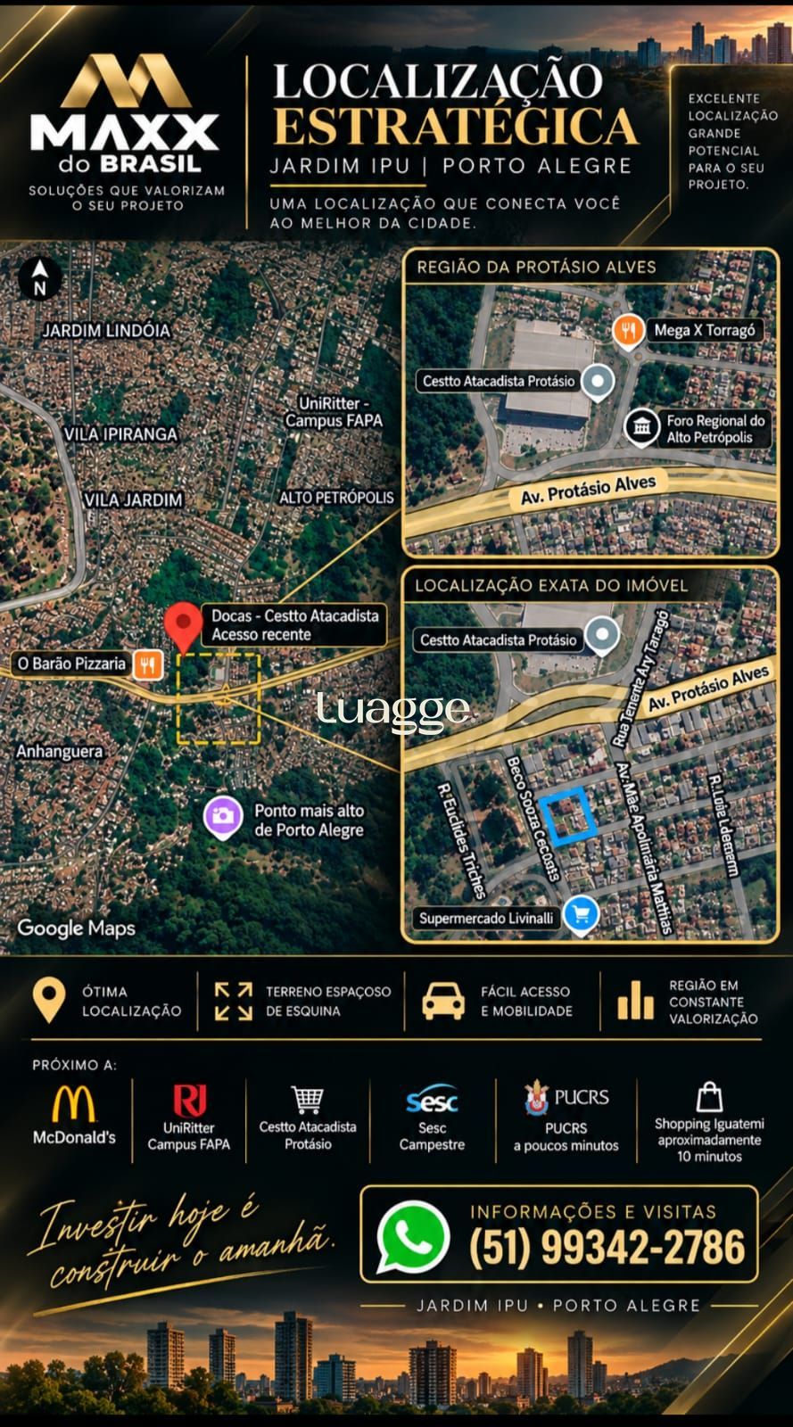 Terreno, à venda, Morro Santana - Porto Alegre — foto 4