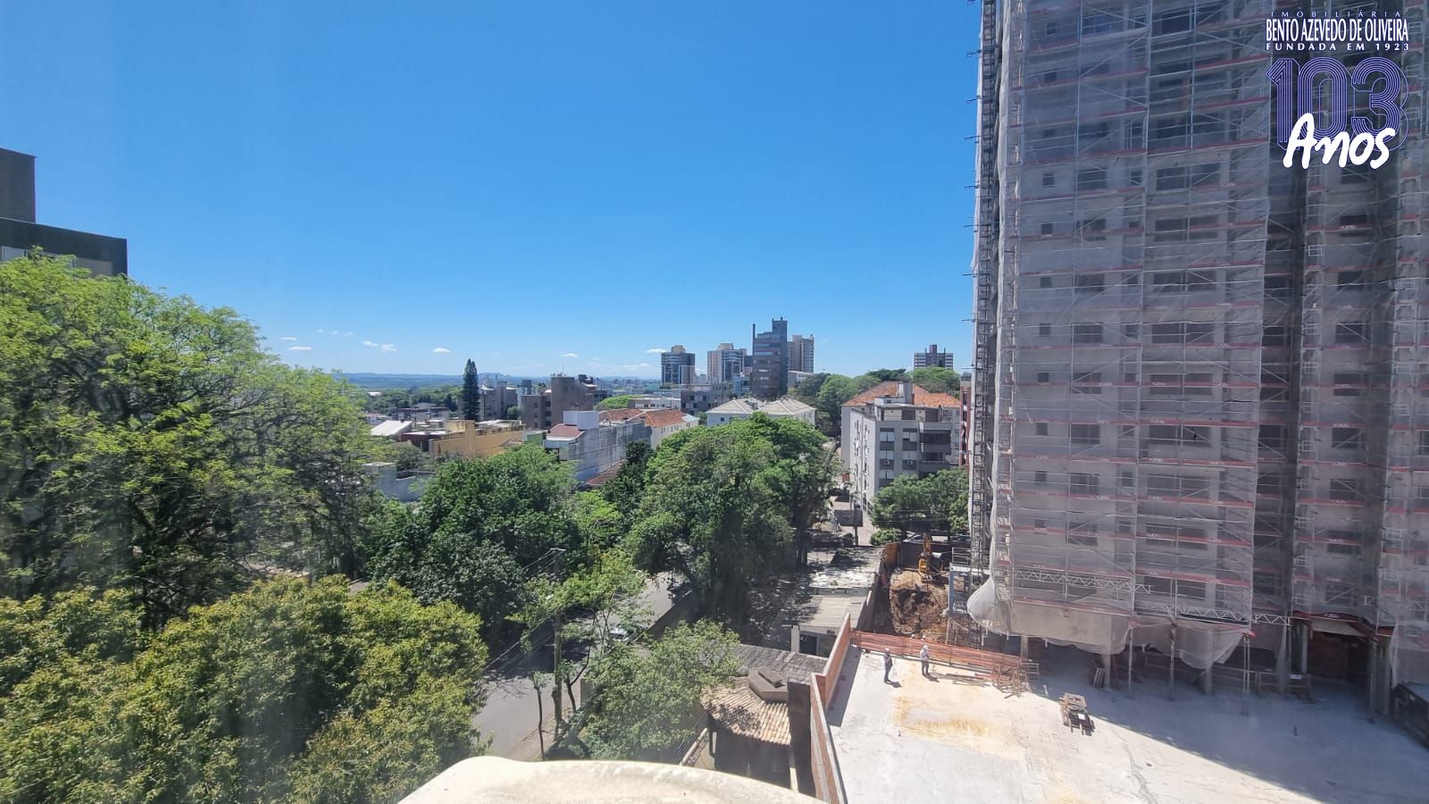 Vista do dormitório