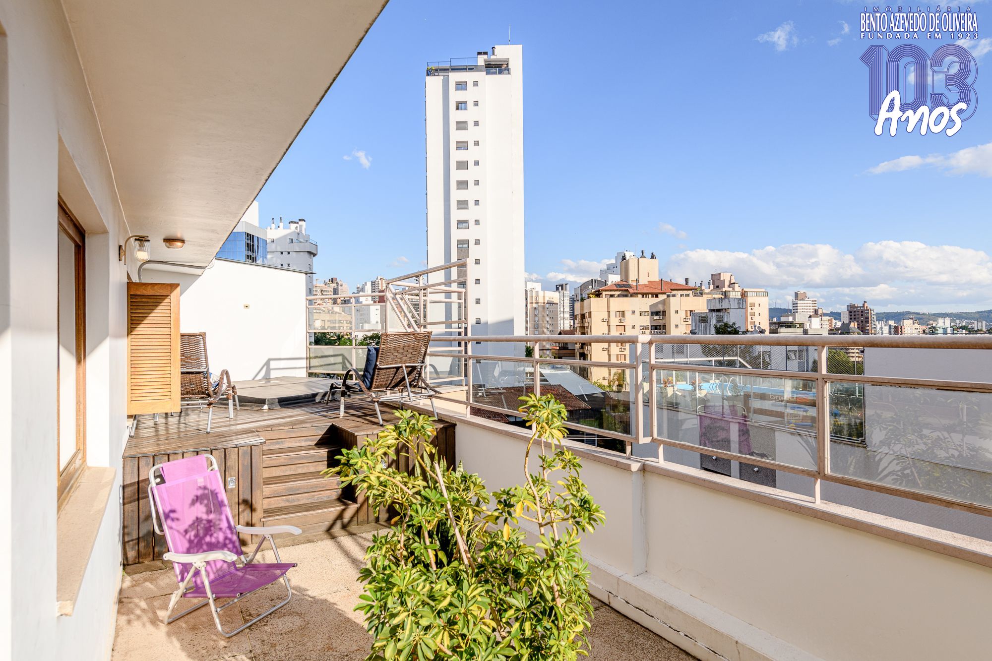 Terraço na cobertura