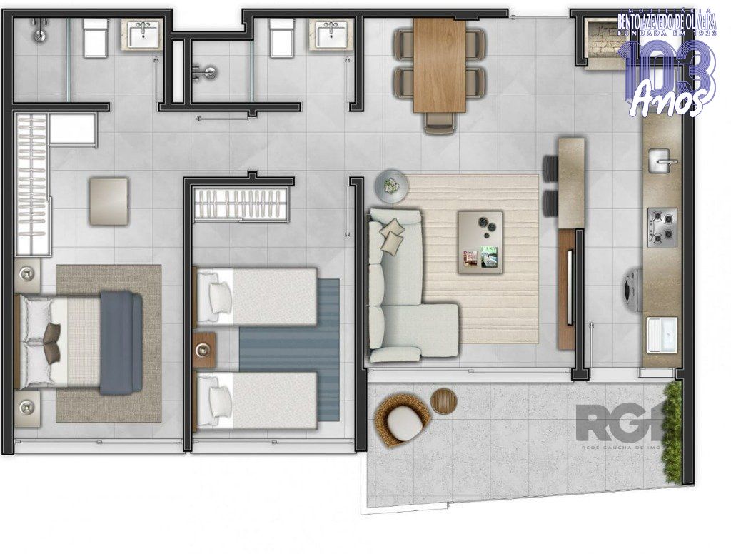 Apartamento, 3 quartos, 106 m² - Foto 14