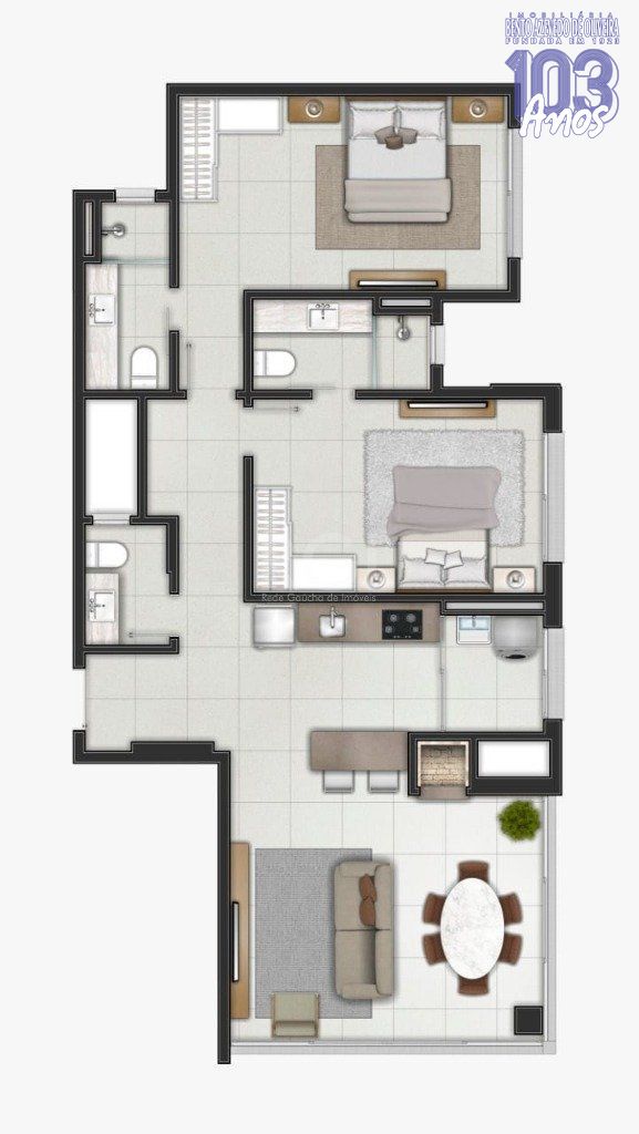 Apartamento, 2 quartos, 94 m² - Foto 18