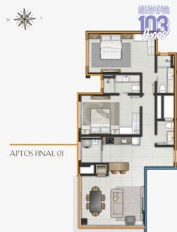 Apartamento, 2 quartos, 97 m² - Foto 16