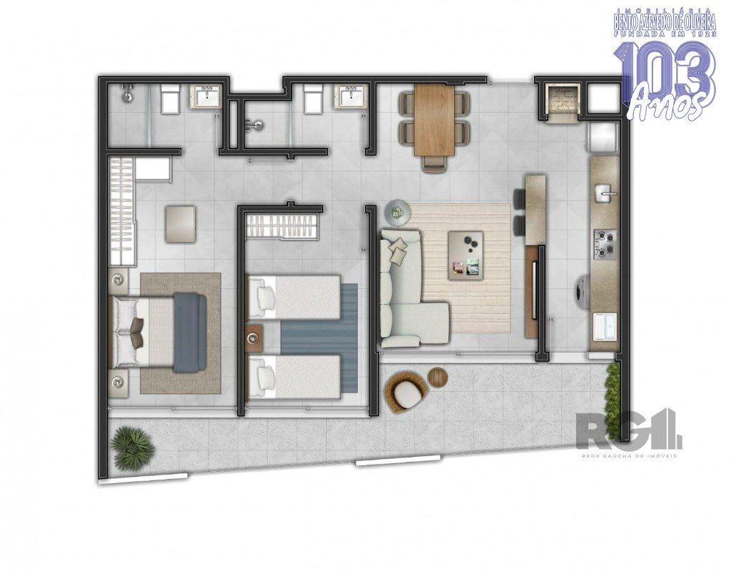 Apartamento, 3 quartos, 106 m² - Foto 9
