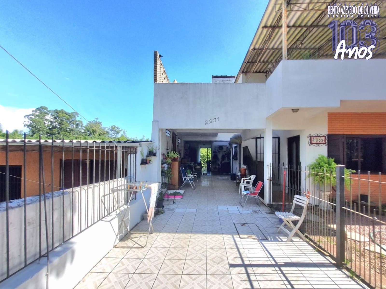 Fachada da casa