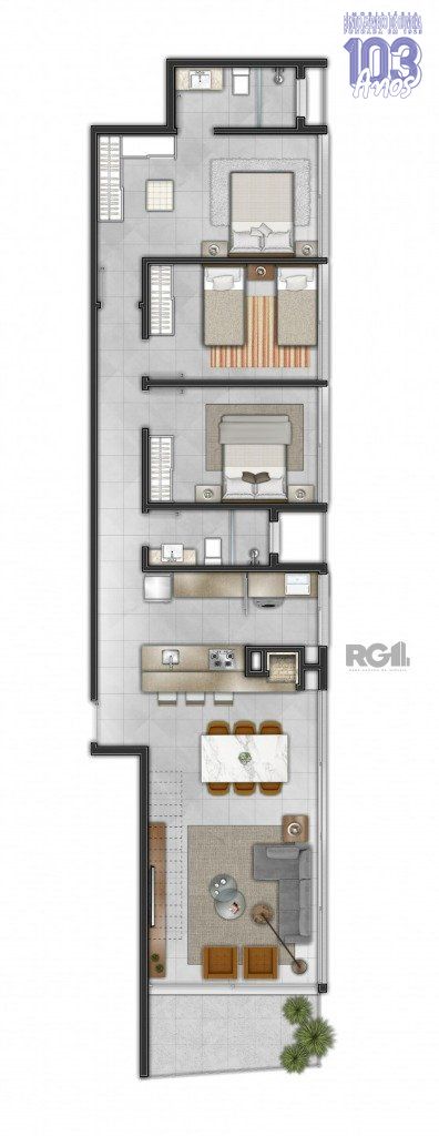 Apartamento, 3 quartos, 106 m² - Foto 13