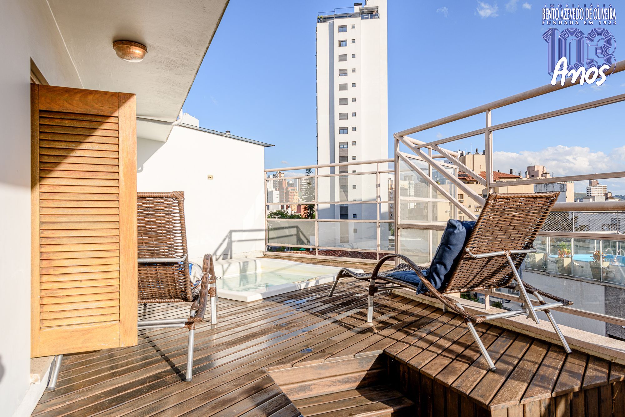 Deck na cobertura