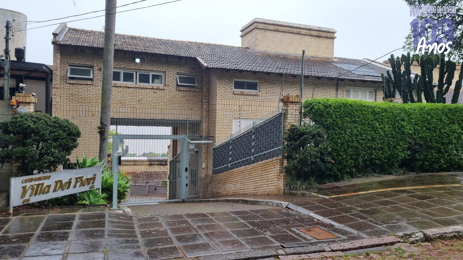 Fachada do condomínio