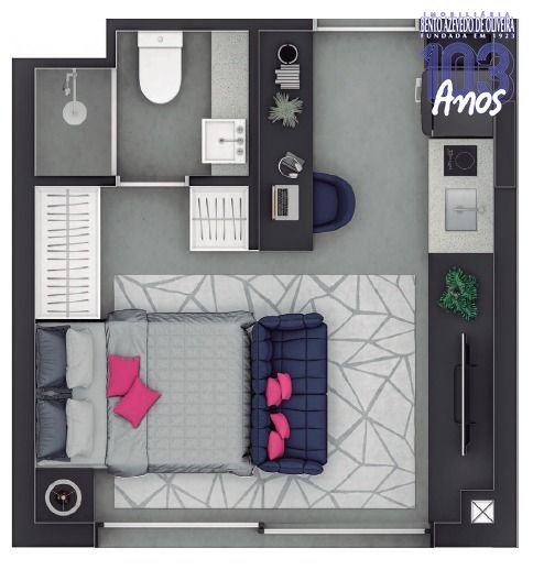 Apartamento, 21 m² - Foto 11