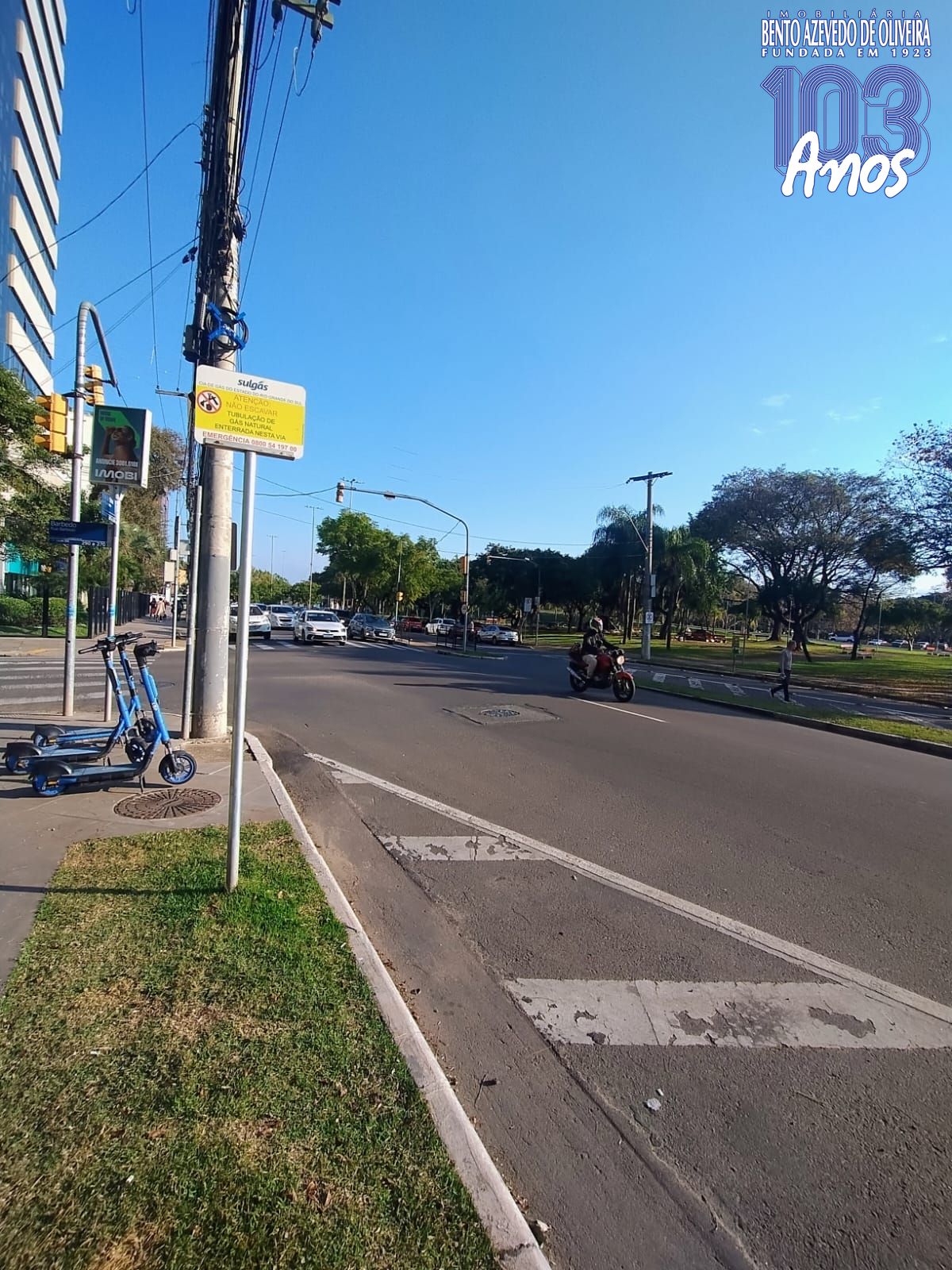 Rua de acesso