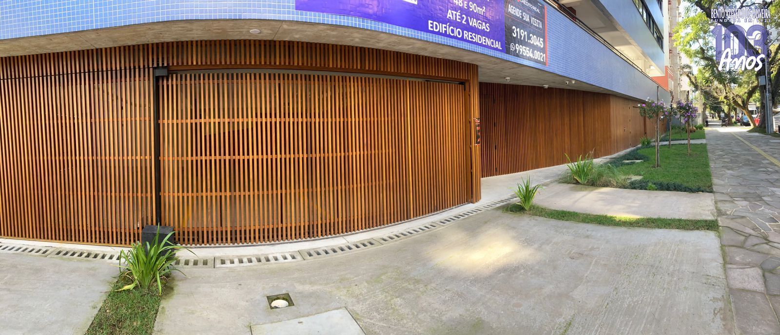 Entrada do condomínio