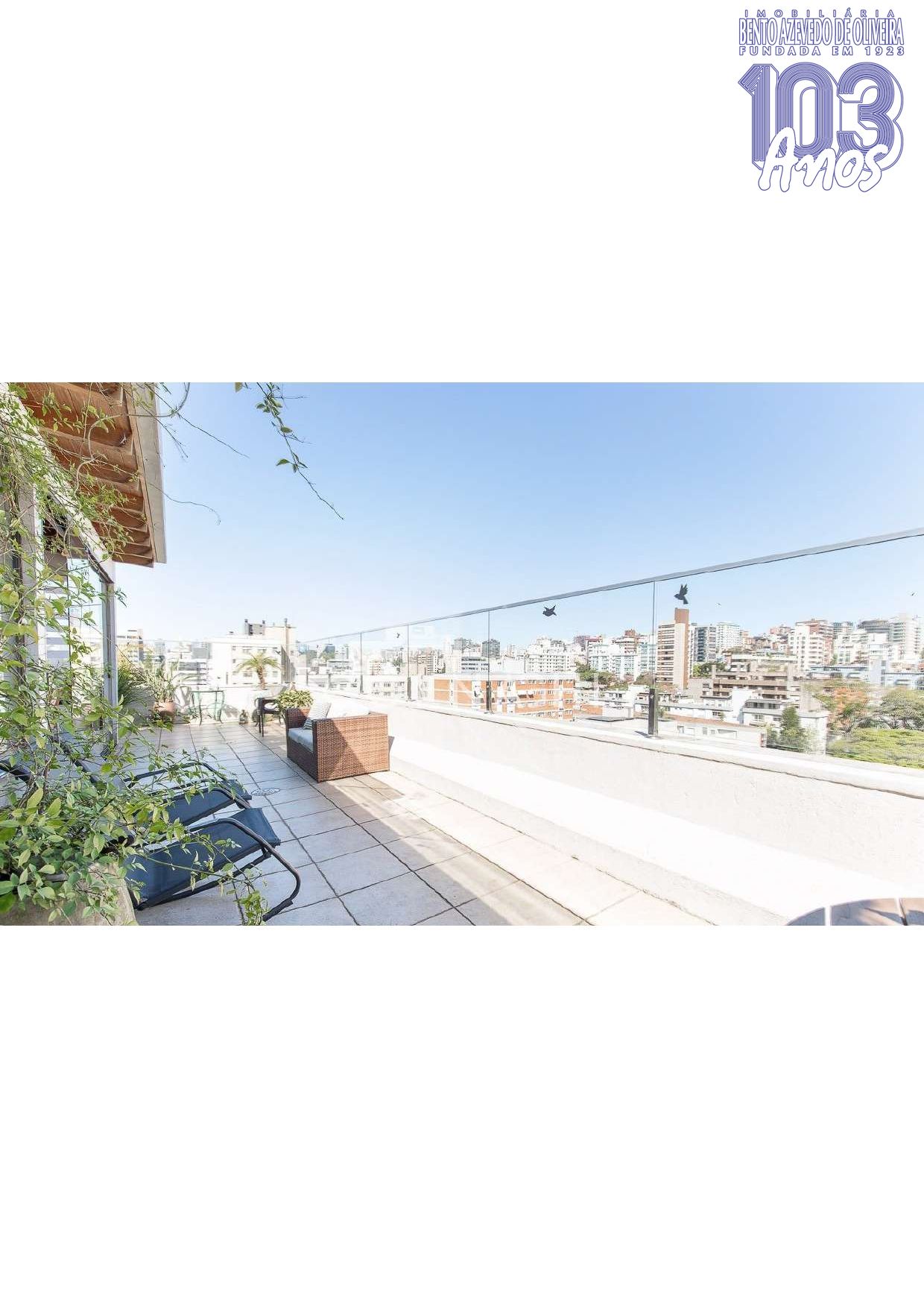 Vista panorâmica do terraço
