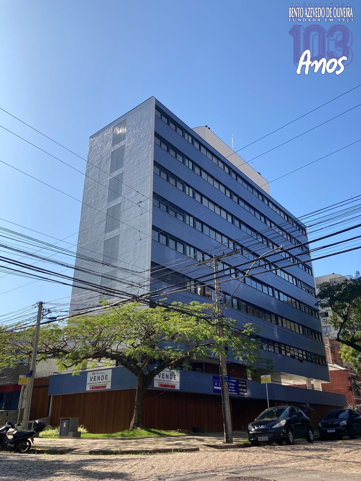 Frente do prédio