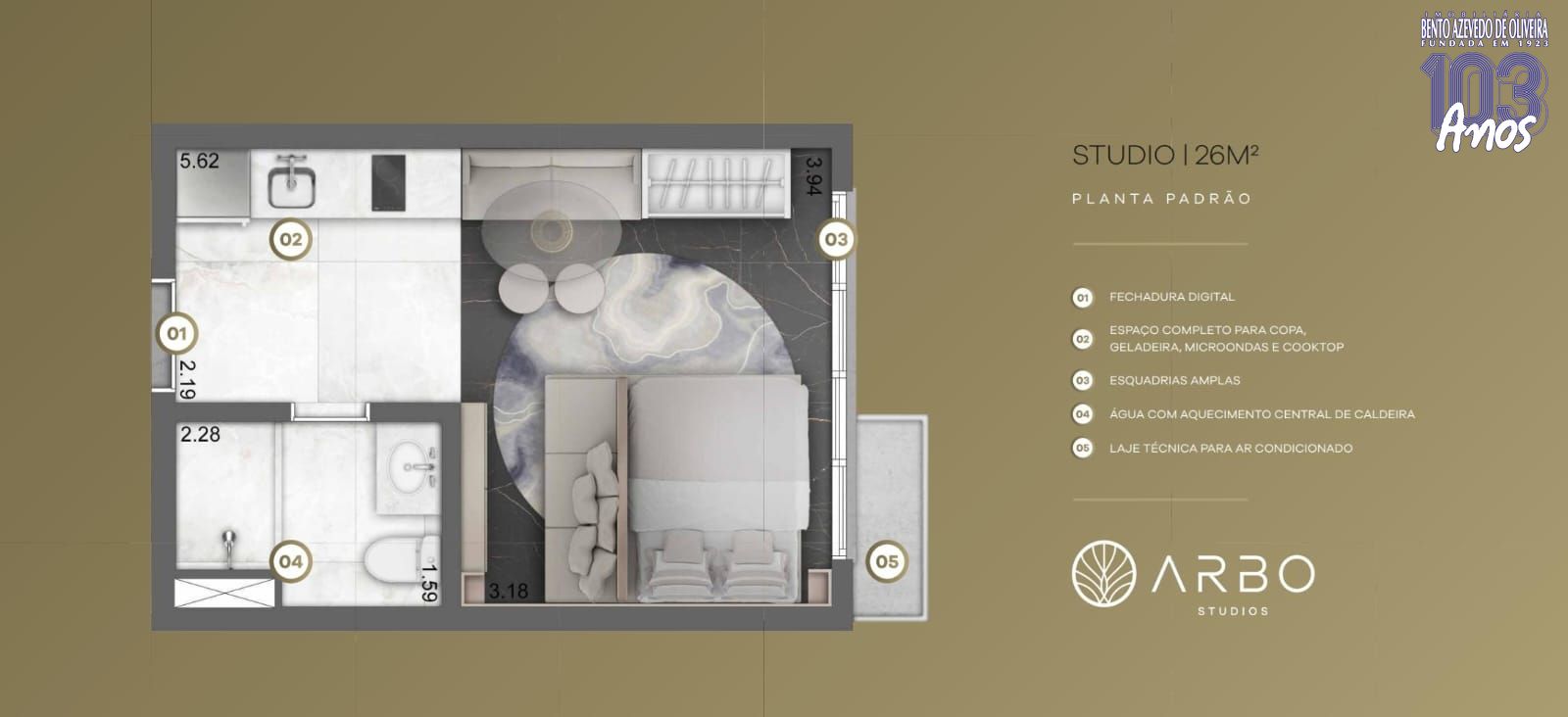 Apartamento, 1 quarto, 25 m² - Foto 11
