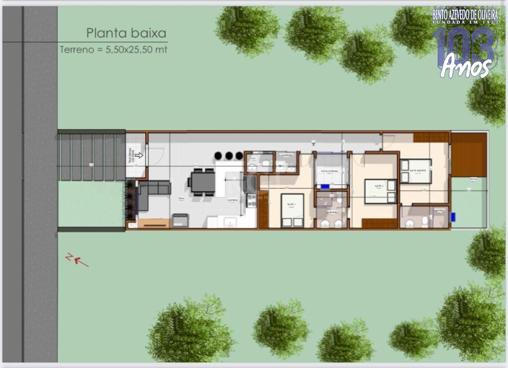 Casa, 3 quartos, 83 m² - Foto 3