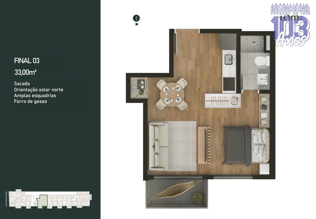 Apartamento, 1 quarto, 52 m² - Foto 19
