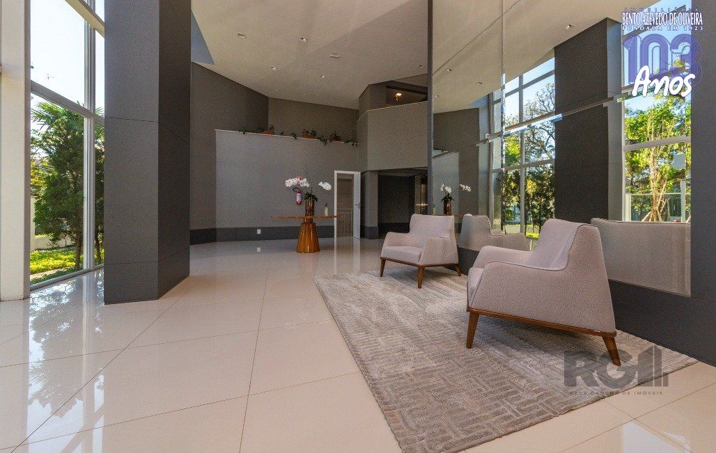 Hall de entrada do prédio