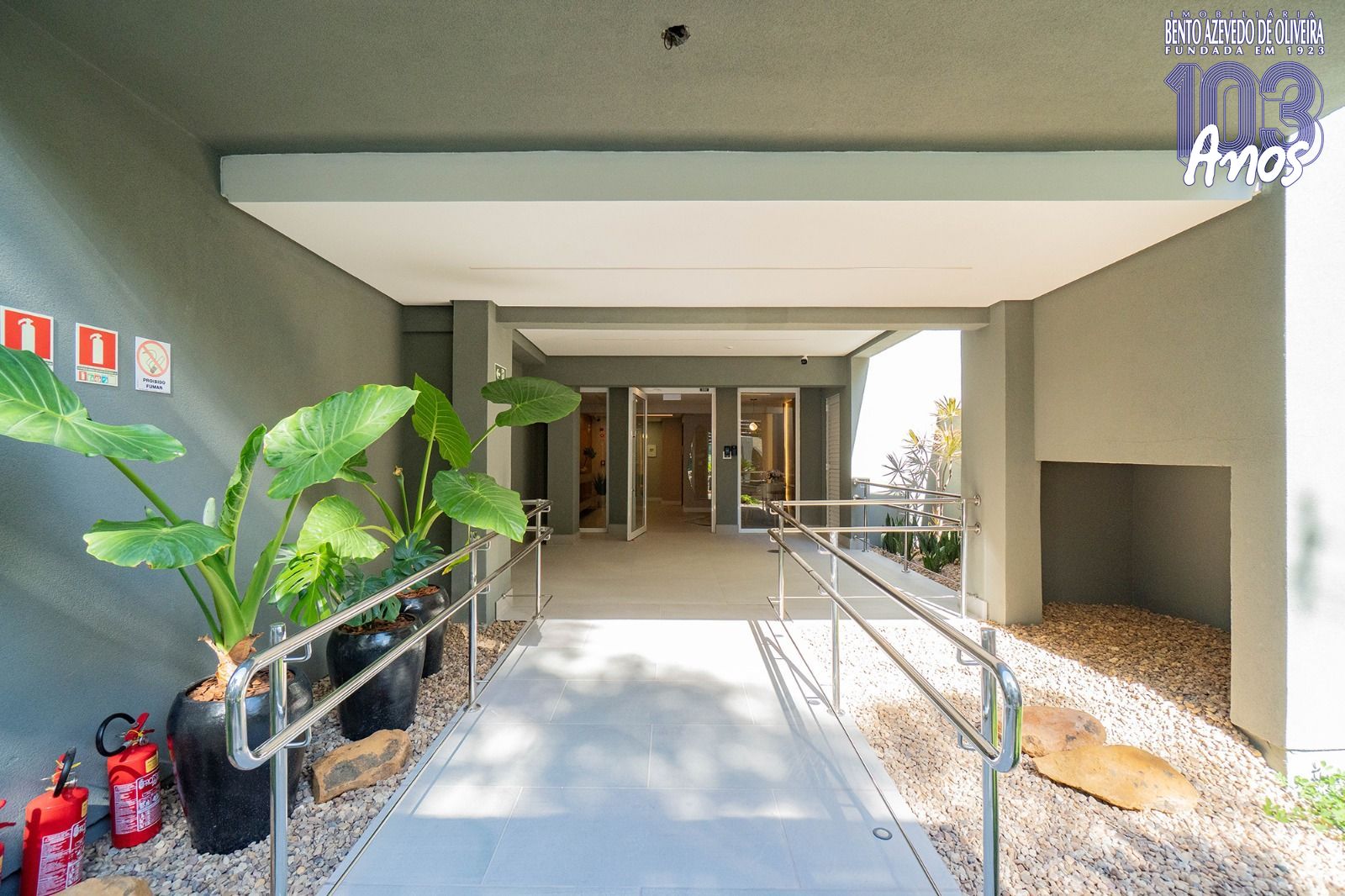 hall externo prédio