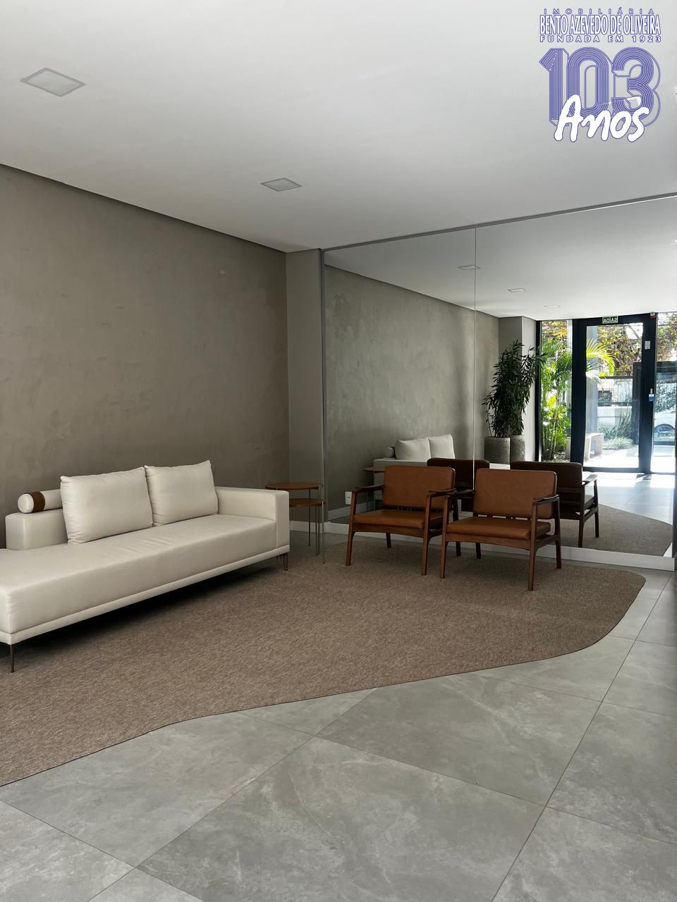 Hall de entrada do prédio