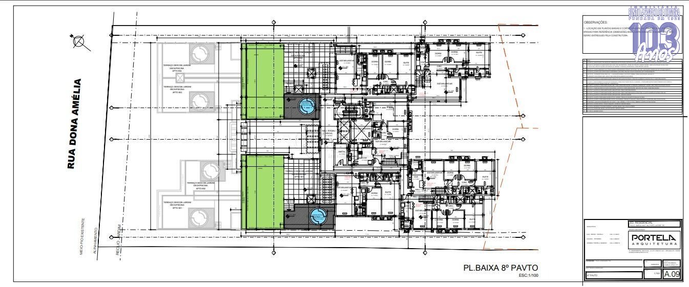 Cobertura, 4 quartos, 199 m² - Foto 1