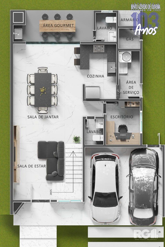 Casa de Condomínio, 3 quartos - Foto 4