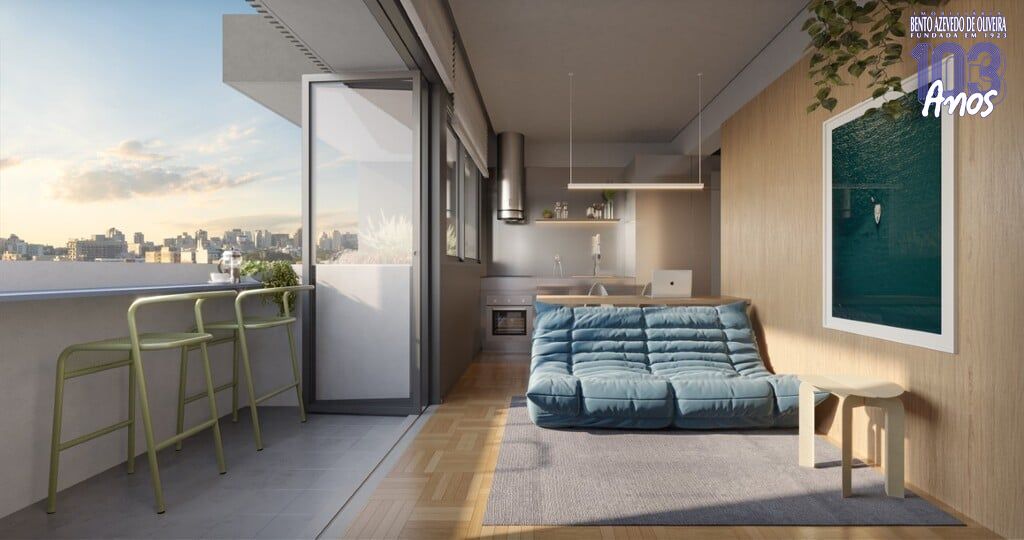 Apartamento, 1 quarto, 17 m² - Foto 9