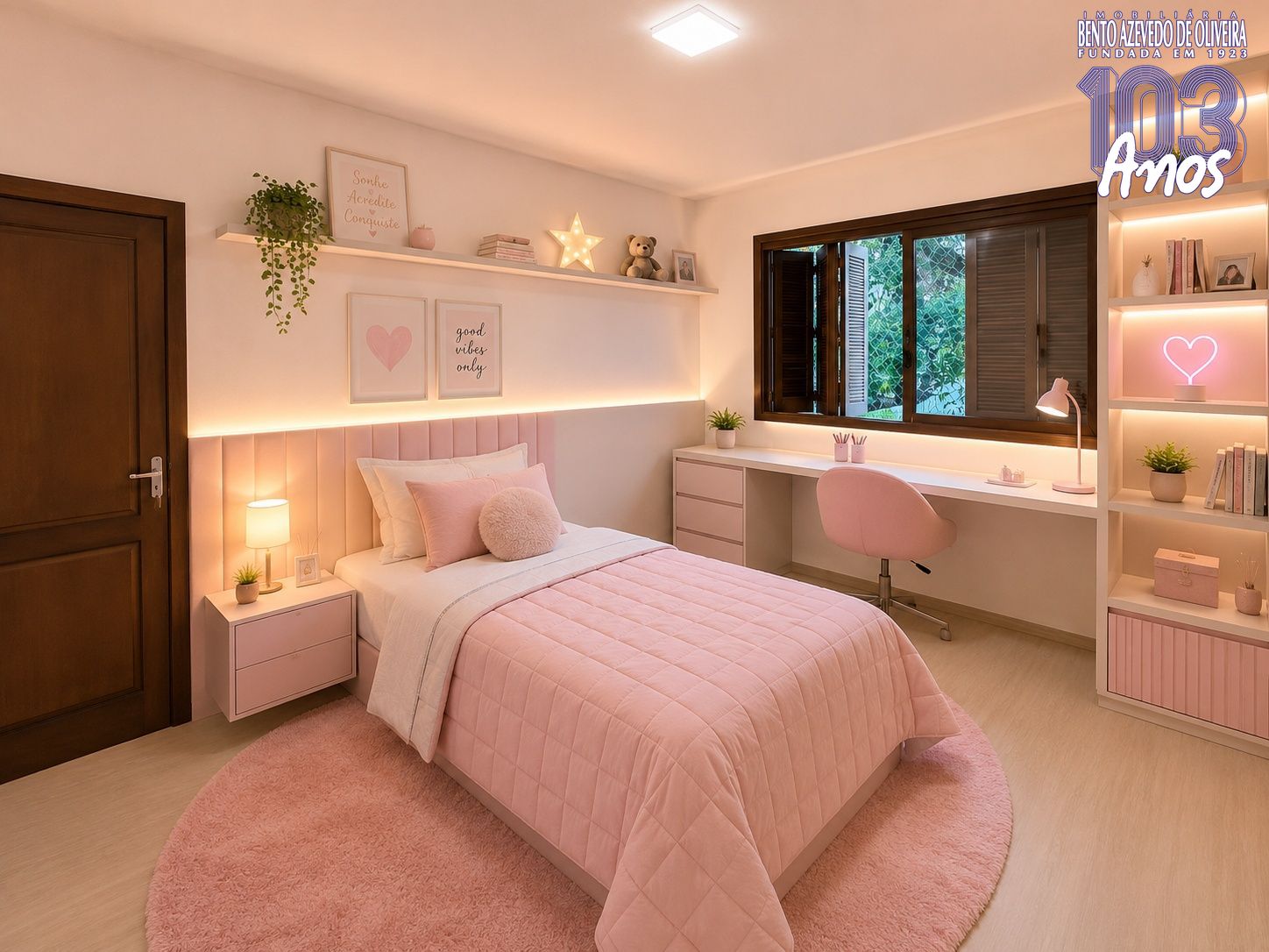 Sugestão de decoração por IA - Projetos e mobílias NÃO INCLUSOS.