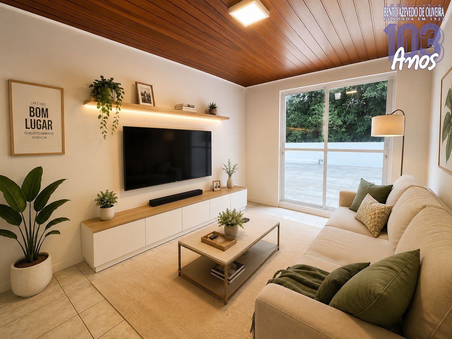 Sugestão de decoração por IA - Projetos e mobílias NÃO INCLUSOS.