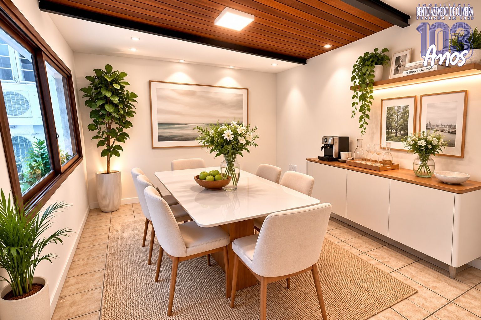 Sugestão de decoração por IA - Projetos e mobílias NÃO INCLUSOS.