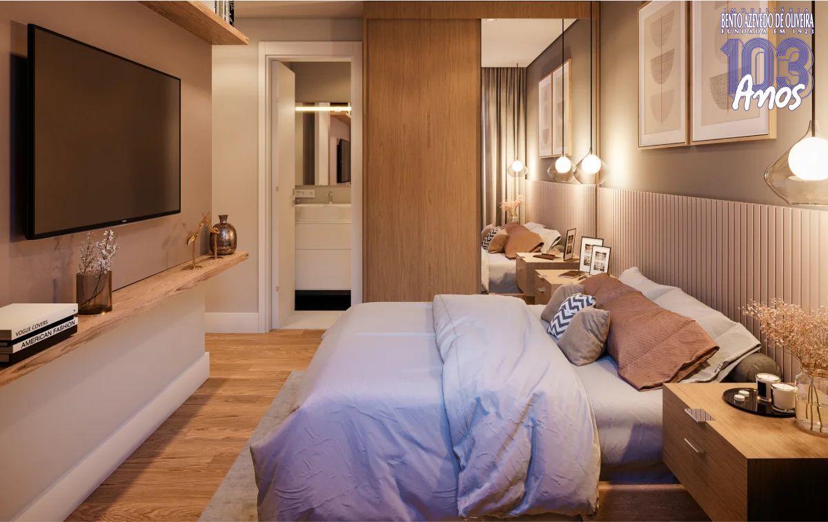 Apartamento, 2 quartos, 52 m² - Foto 1