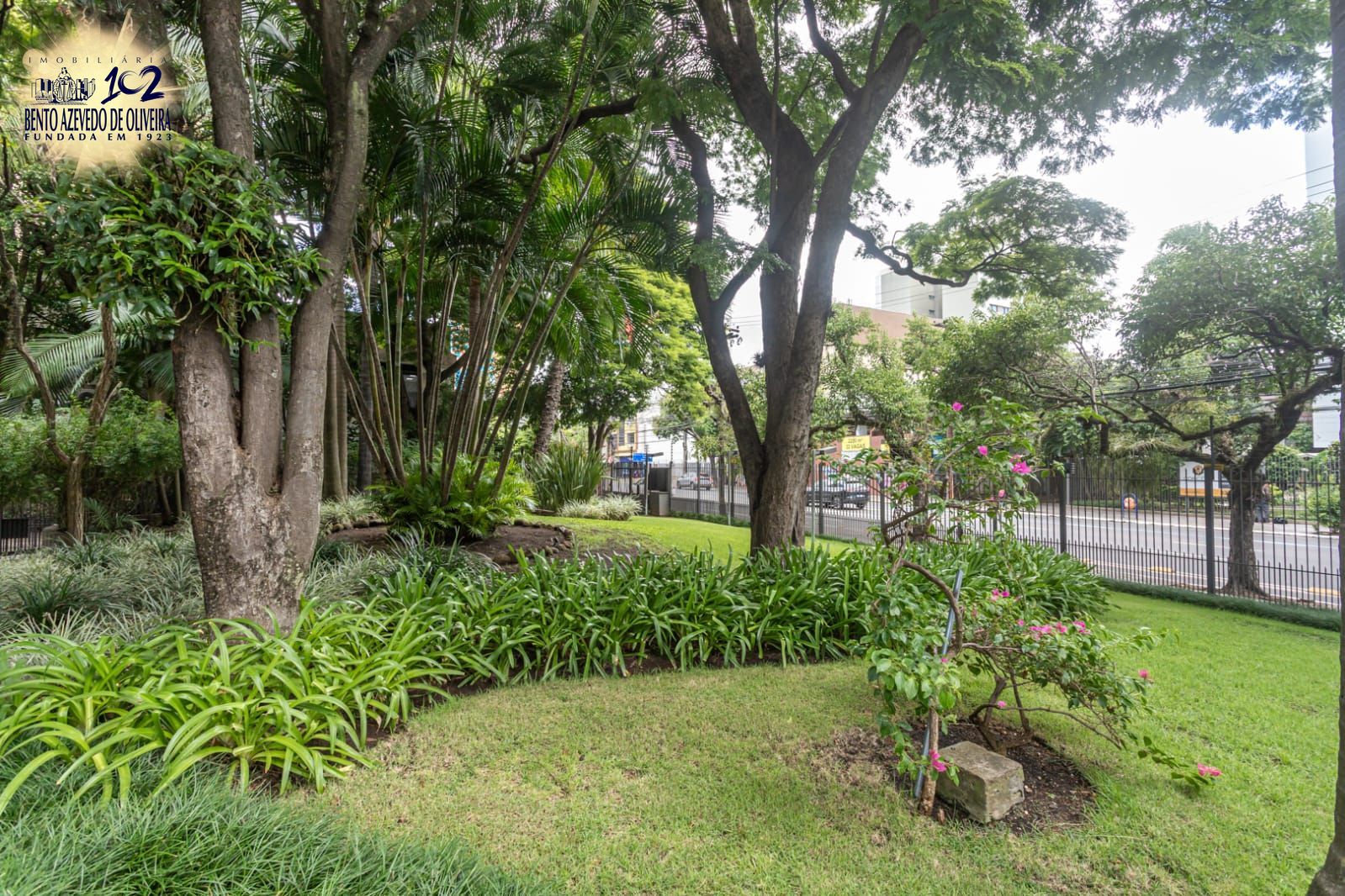 Jardins no condomínio